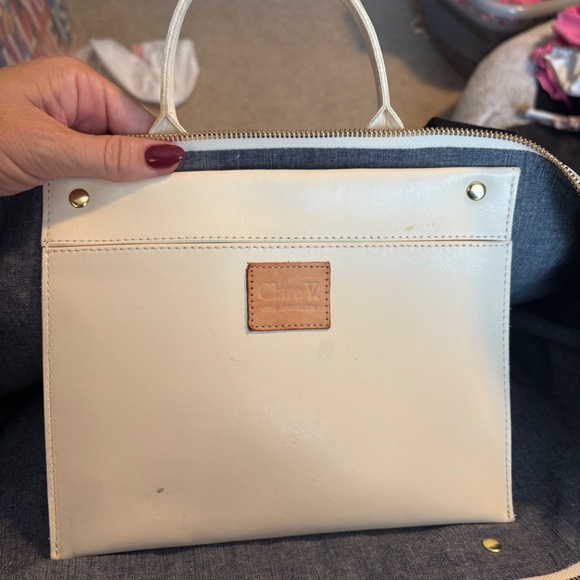 Clare V Checkered Tote - Picture 2 of 3